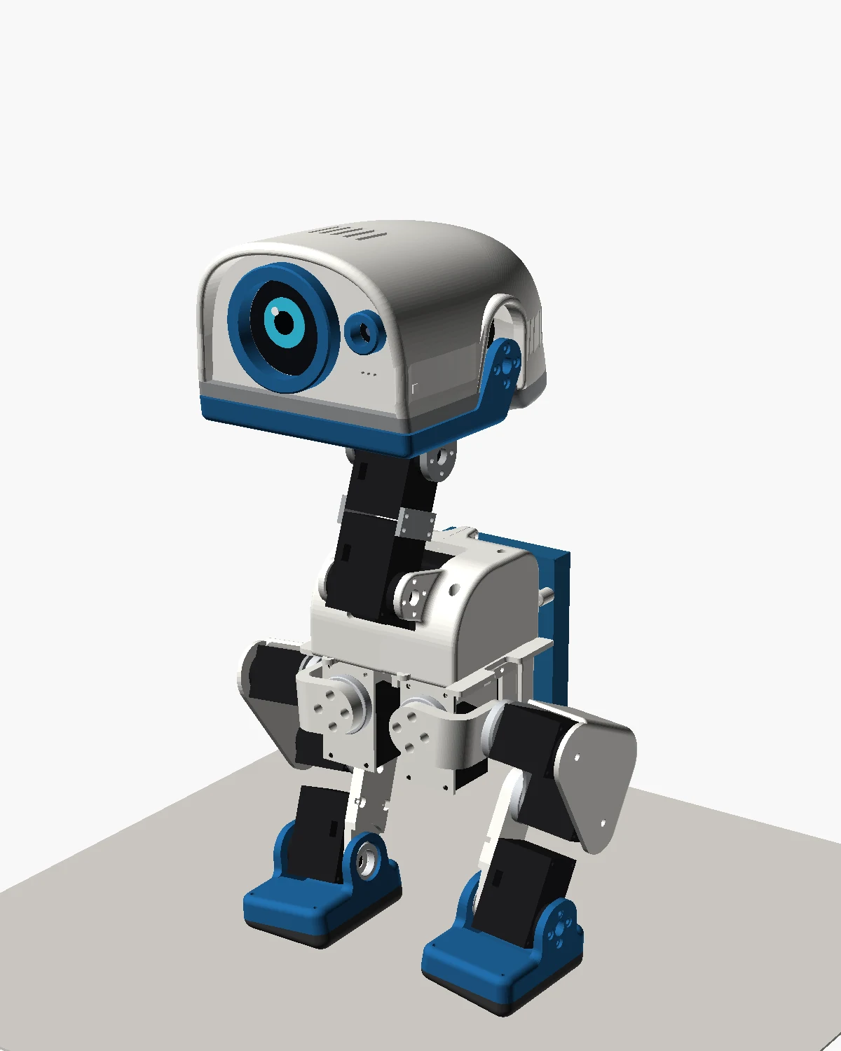 A render of the whole duck standing